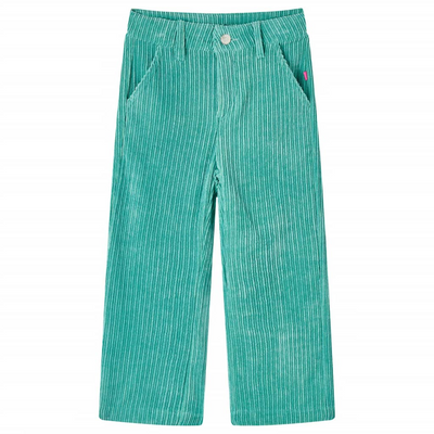 Kids' Pants Corduroy Mint Green 128